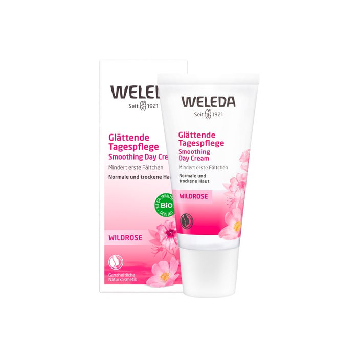 WELEDA Wildrose glättende Tagespflege, 30 ml Cream