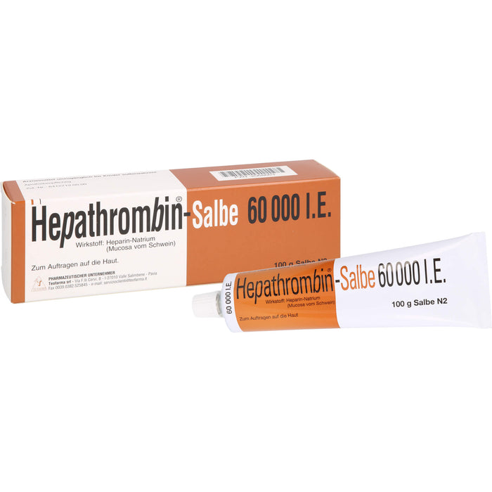 Teofarma Hepathrombin-Salbe 60 000 I.E., 100 g Salbe