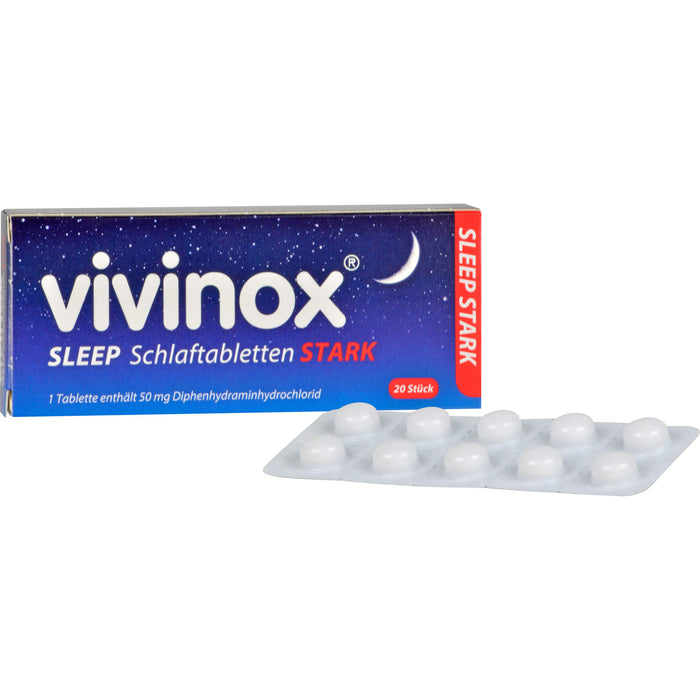 vivinox sleep stark Schlaftabletten, 20 pc Tablettes