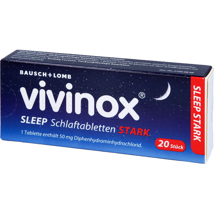 vivinox sleep stark Schlaftabletten, 20 St. Tabletten