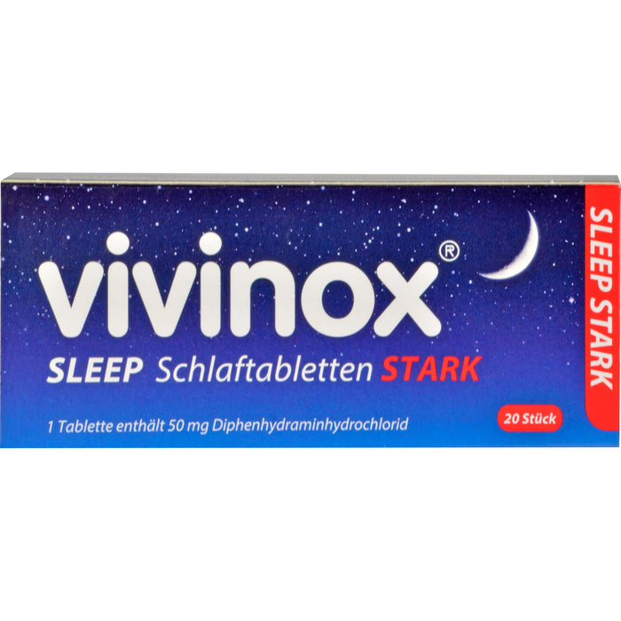 vivinox sleep stark Schlaftabletten, 20 pc Tablettes