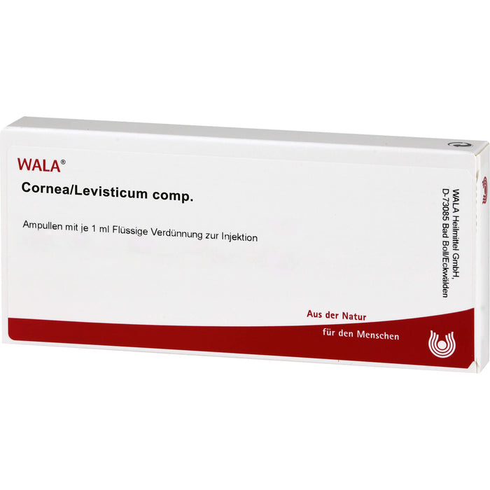 Cornea/Levisticum comp. Wala Ampullen, 10X1 ml AMP