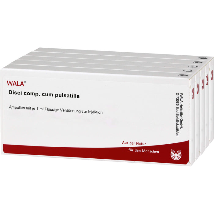 WALA Disci comp. cum Pulsatilla flüssige Verdünnung, 50 pc Ampoules