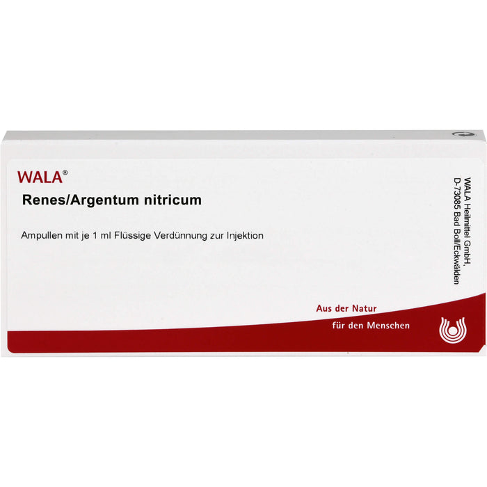 WALA Renes/Argentum Nitricum Ampullen, 10 pcs. Ampoules