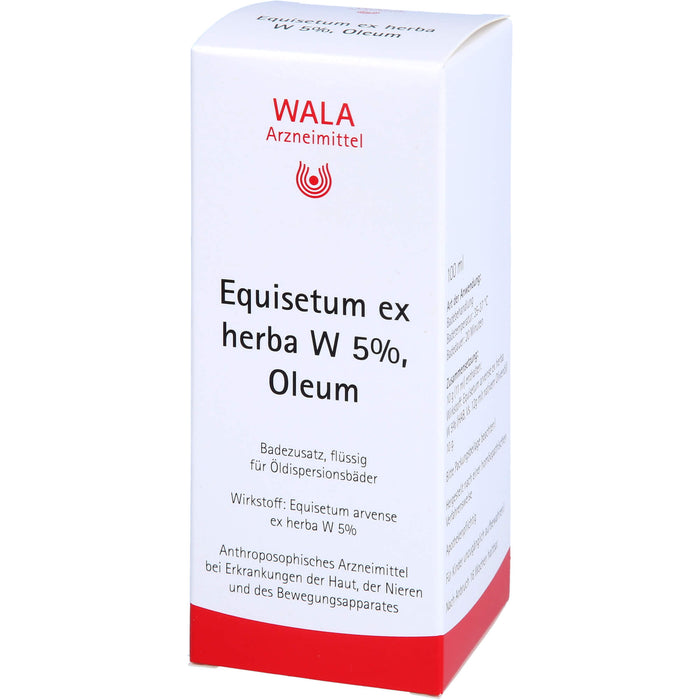 Equisetum ex herba W 5% Wala Oleum, 100 ml OEL