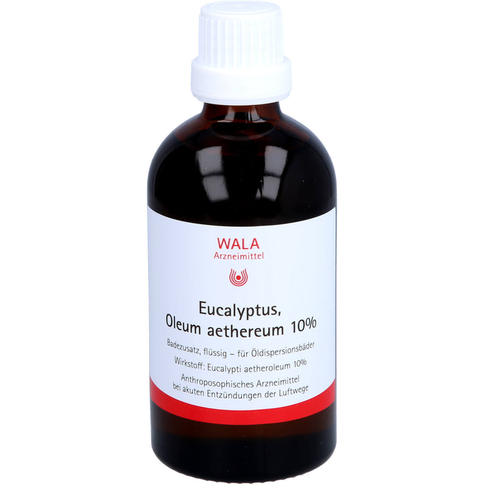 WALA Eucalyptus Oleum aethereum 10% Badezusatz, 100 ml Öl