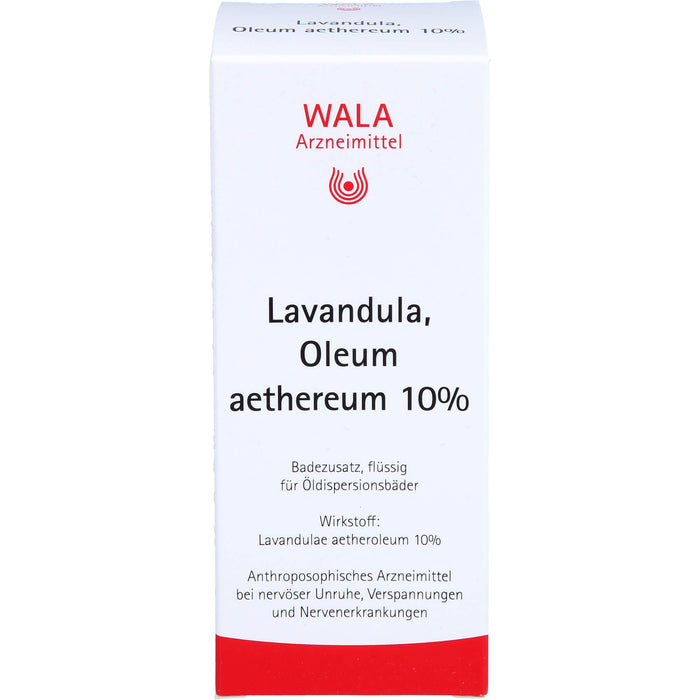 WALA Lavandula Oleum aethereum 10% Badezusatz, 100 ml Öl