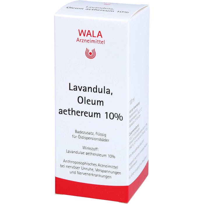 WALA Lavandula Oleum aethereum 10% Badezusatz, 100 ml Oil