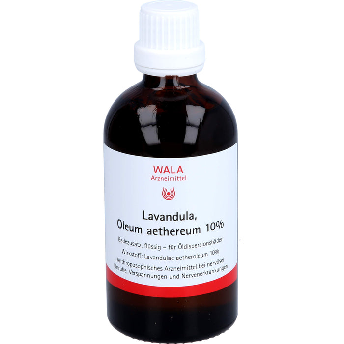 WALA Lavandula Oleum aethereum 10% Badezusatz, 100 ml Huile