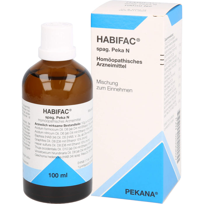 Habifac Spag. Peka N Tropf., 100 ml TRO