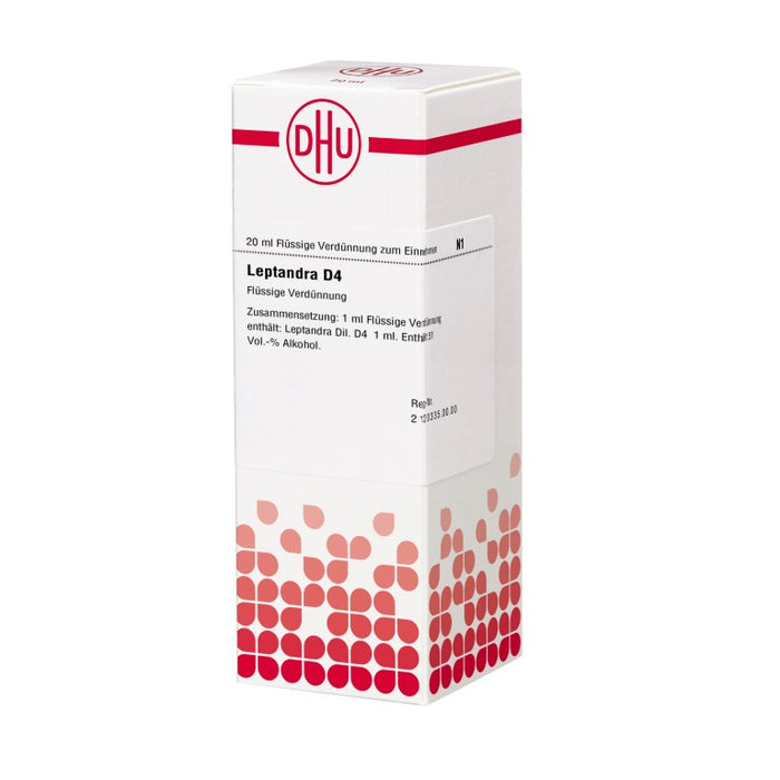 DHU Leptandra D4 Dilution, 20 ml Lösung