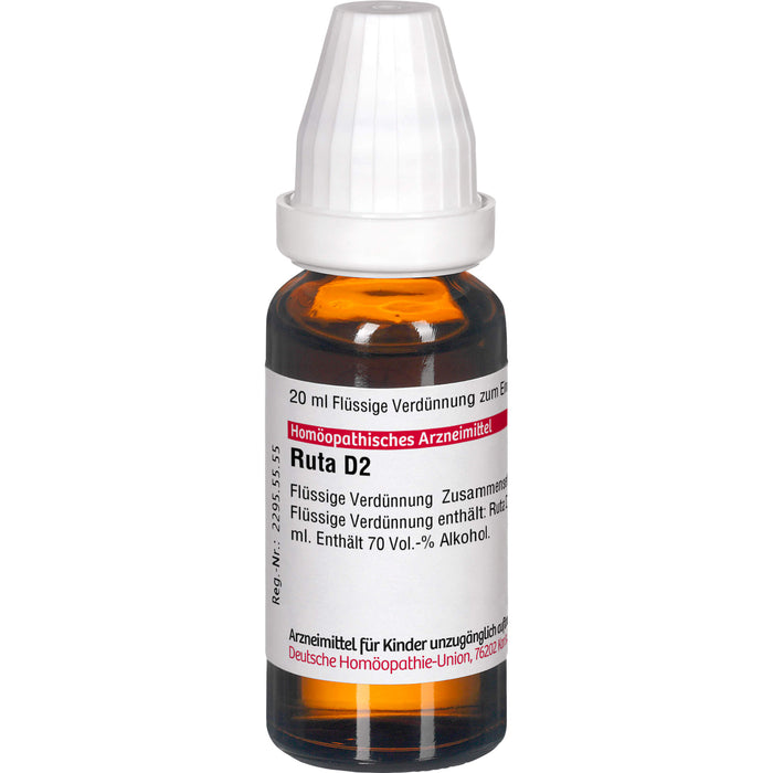 DHU Ruta D2 Dilution, 20 ml Lösung