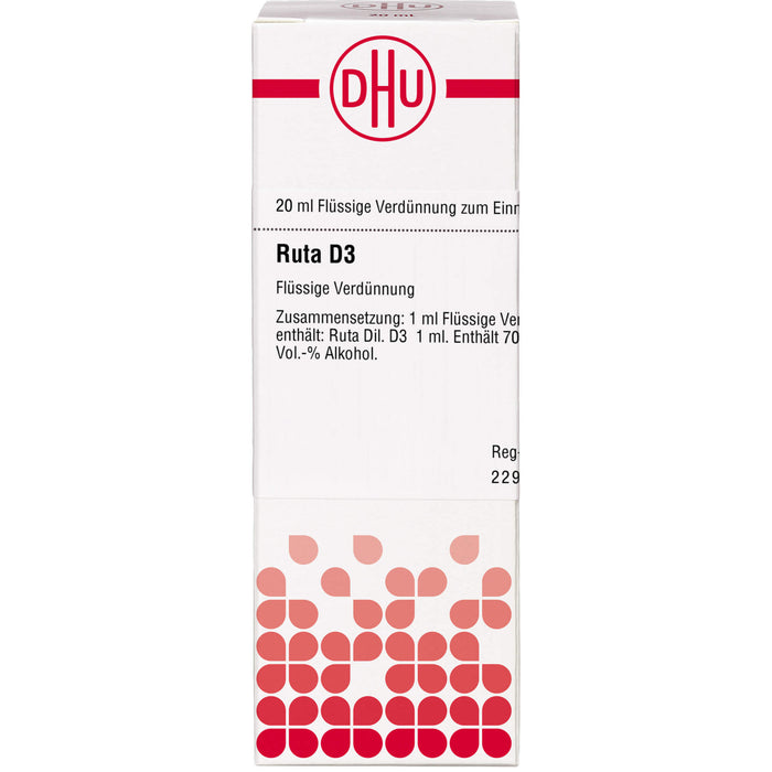 DHU Ruta D3 Dilution, 20 ml Lösung