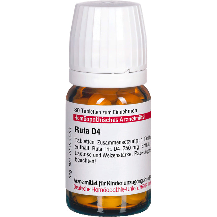 DHU Ruta D4 Tabletten, 80 St. Tabletten