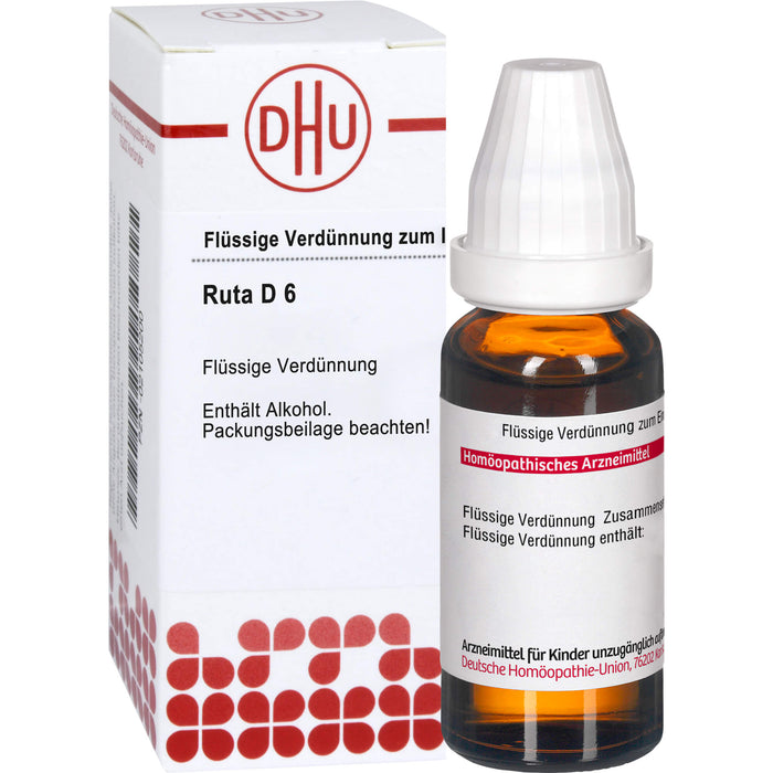 DHU Ruta D6 Dilution, 20 ml Lösung