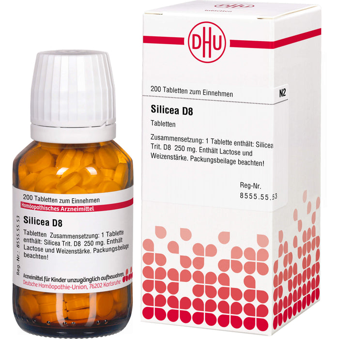 DHU Silicea D8 Tabletten, 200 St. Tabletten