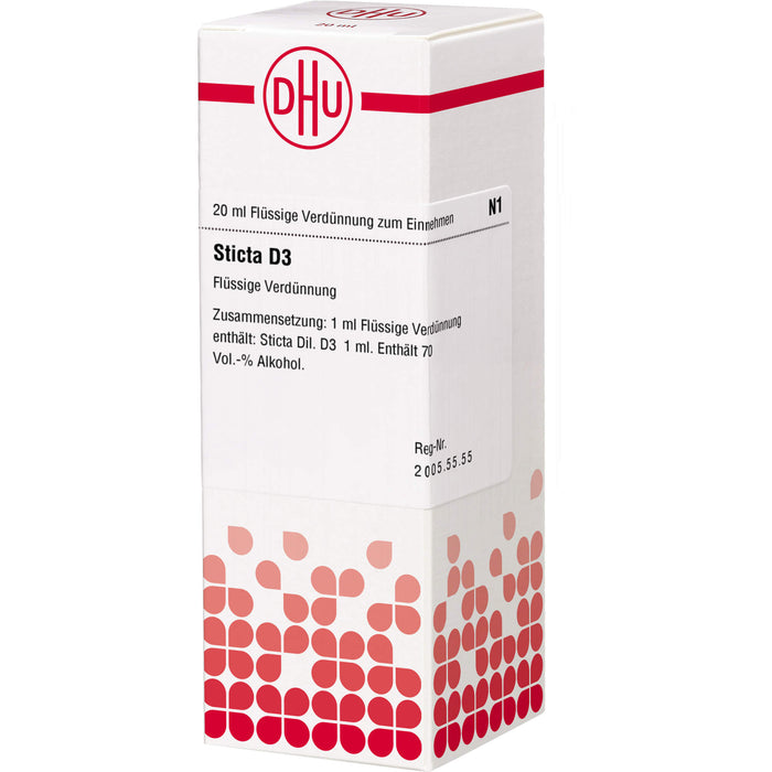 DHU Sticta D3 Dilution, 20 ml Lösung