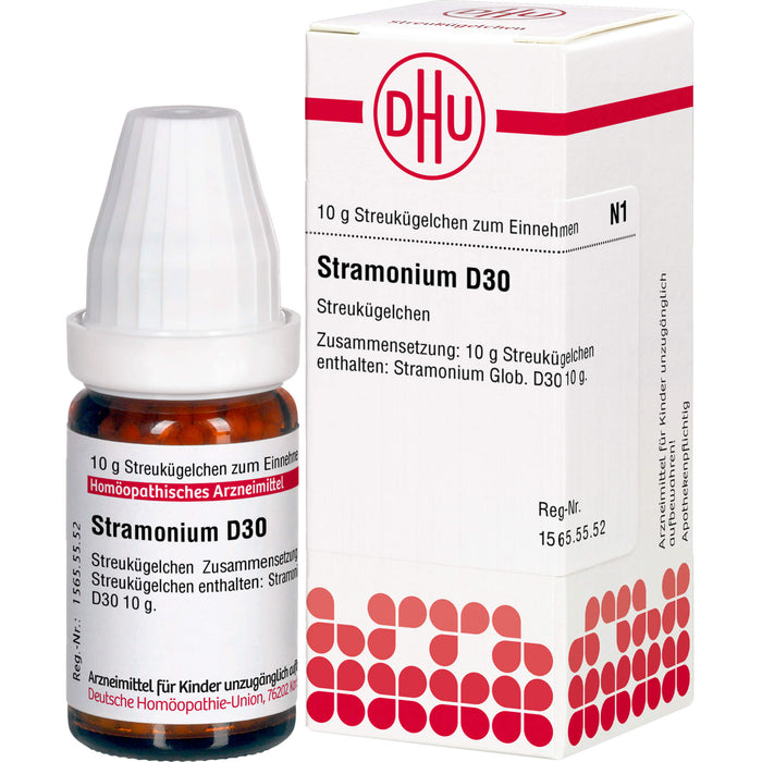 DHU Stramonium D30 Streukügelchen, 10 g Globules