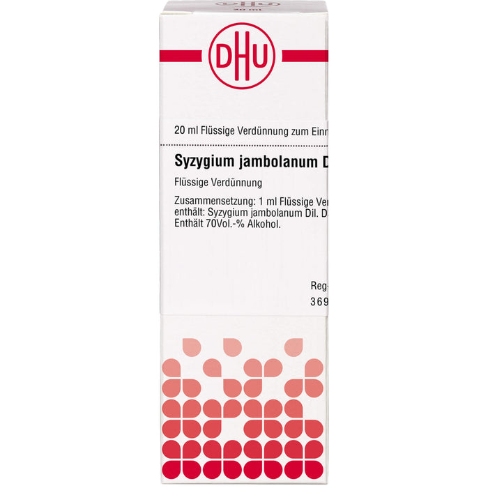 Syzygium jambolanum D3 DHU Dilution, 20 ml Lösung