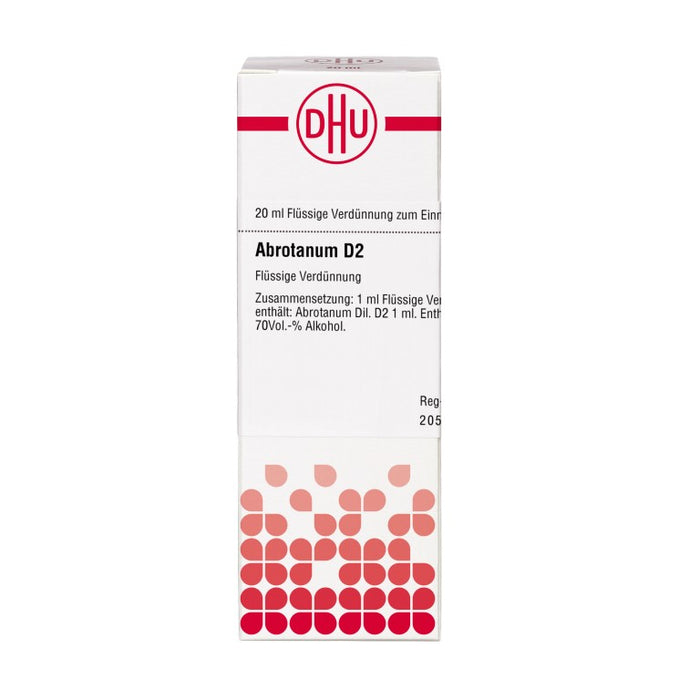 DHU Abrotanum D2 Dilution, 20 ml Lösung