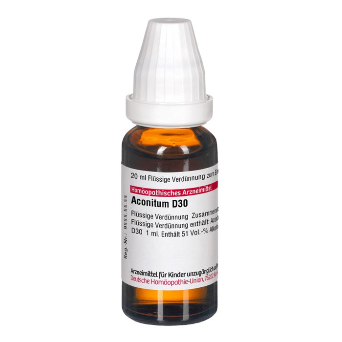 DHU Aconitum D30 Dilution, 20 ml Lösung