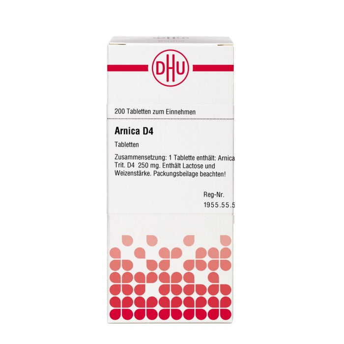 DHU Arnica D4 Tabletten, 200 St. Tabletten