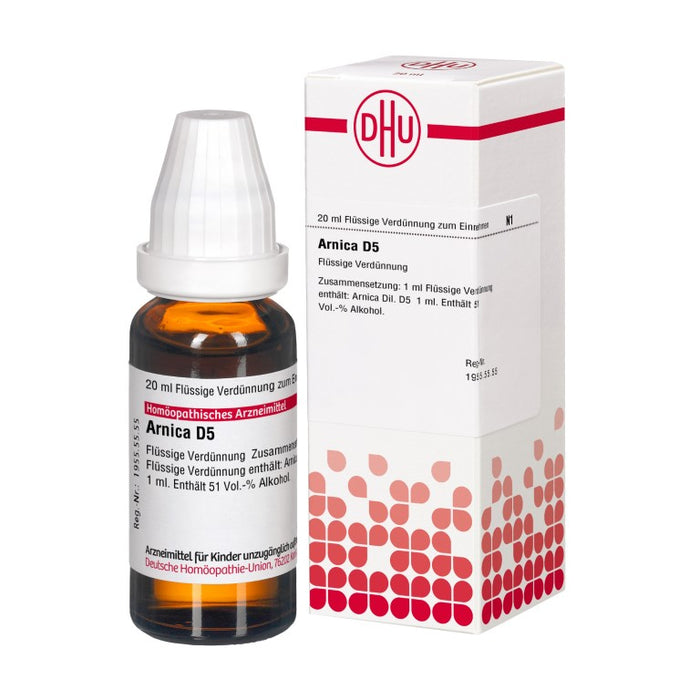 DHU Arnica D5 Dilution, 20 ml Lösung