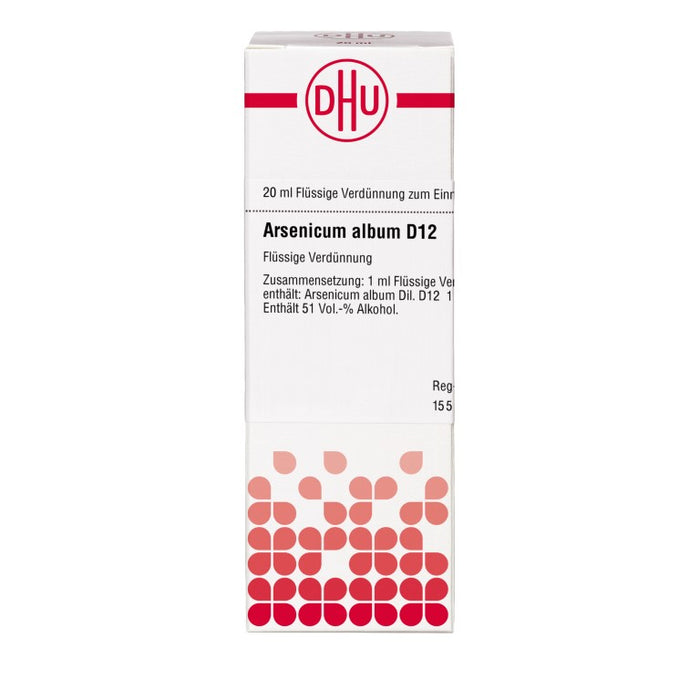 DHU Arsenicum album D12 Dilution, 20 ml Lösung