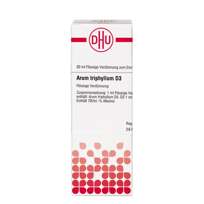 DHU Arum triphyllum D3 Dilution, 20 ml Lösung