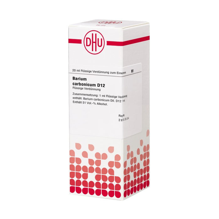 Barium carbonicum D12 DHU Dilution, 20 ml Lösung