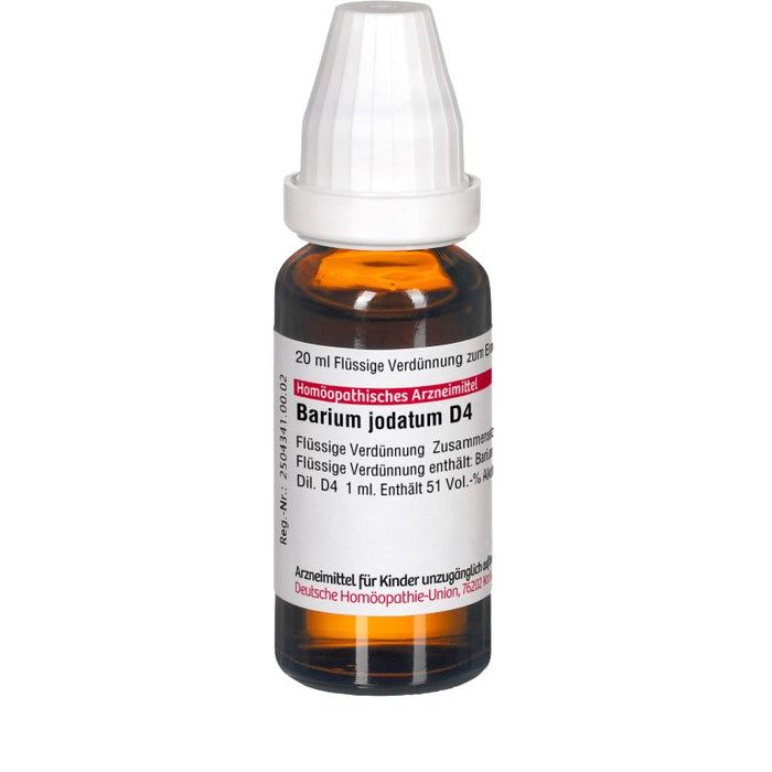 DHU Barium jodatum D4 Dilution, 20 ml Lösung