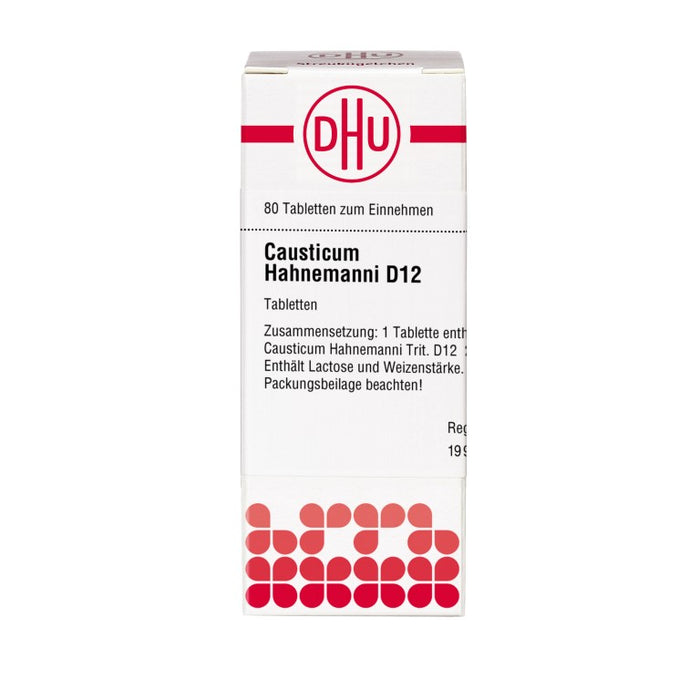 DHU Causticum Hahnemanni D12 Tabletten, 80 St. Tabletten