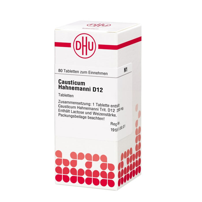 DHU Causticum Hahnemanni D12 Tabletten, 80 pc Tablettes