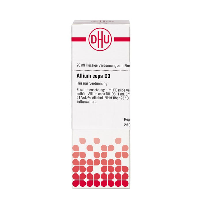 DHU Allium cepa D3 flüssige Verdünnung, 20 ml Lösung