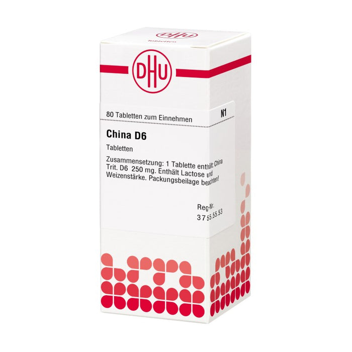 DHU China D6 Tabletten, 80 pcs. Tablets