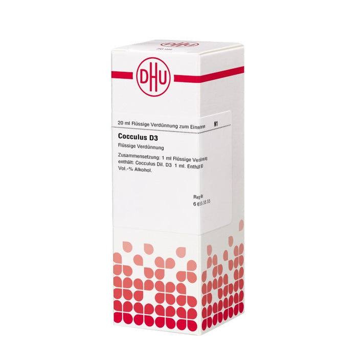 Cocculus D3 DHU Dilution, 20 ml Lösung