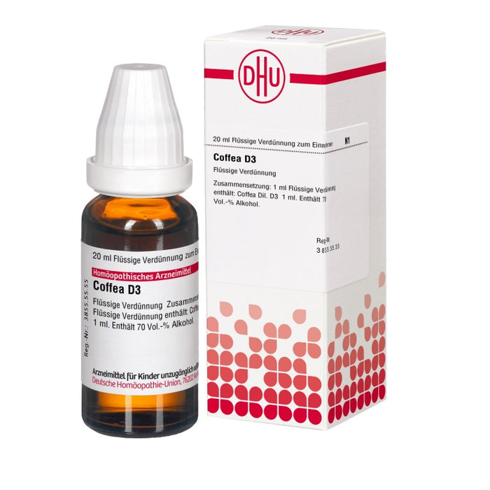 Coffea D3 DHU Dilution, 20 ml Lösung