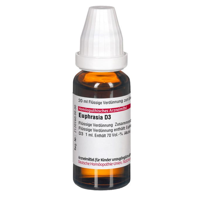 DHU Euphrasia D3 Dilution, 20 ml Lösung