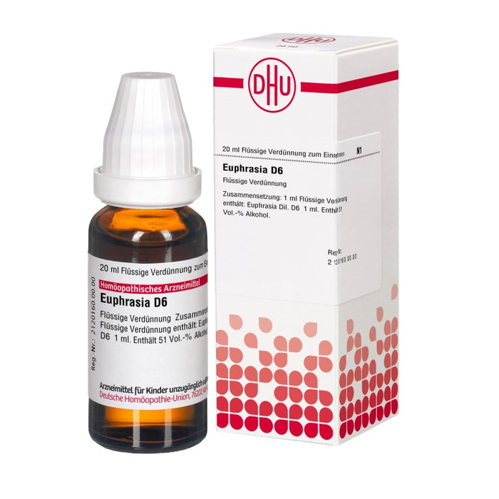 DHU Euphrasia D6 Dilution, 20 ml Lösung