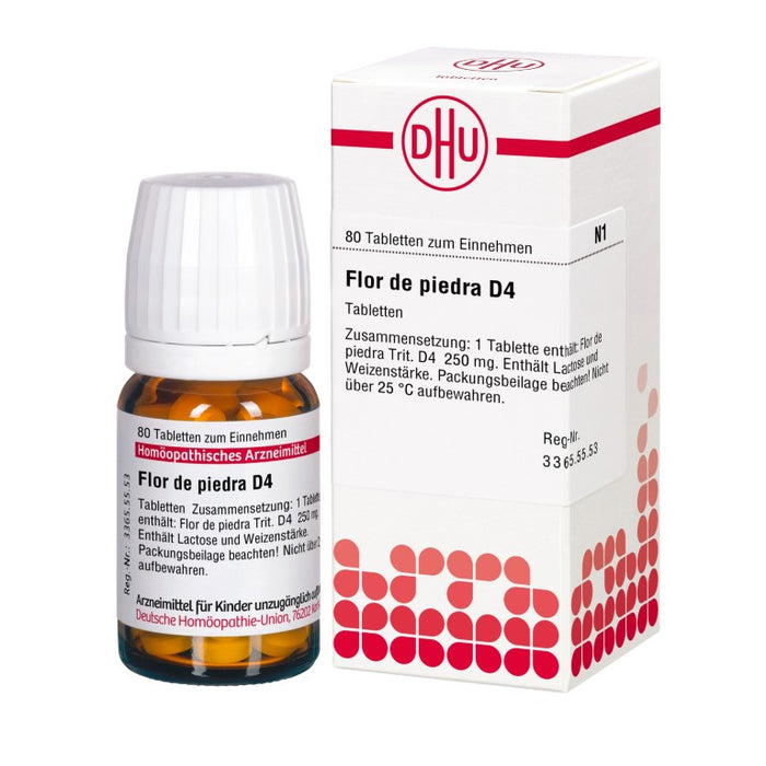 DHU Flor de Piedra D4 Tabletten, 80 pcs. Tablets