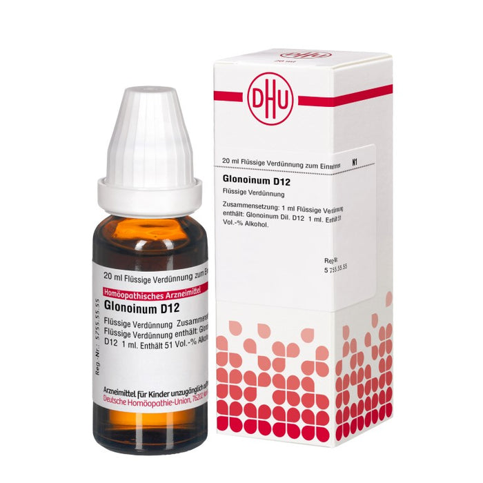 Glonoinum D12 DHU Dilution, 20 ml Lösung