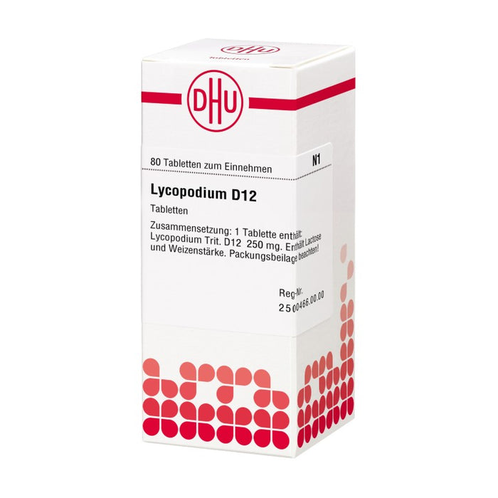 DHU Lycopodium D12 Tabletten, 80 St. Tabletten