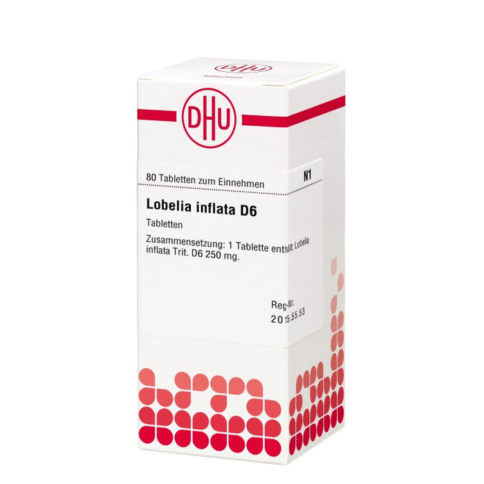 DHU Lobelia inflata D6 Tabletten, 80 St. Tabletten