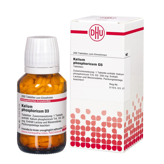 DHU Kalium phosphoricum D3 Tabletten, 200 St. Tabletten