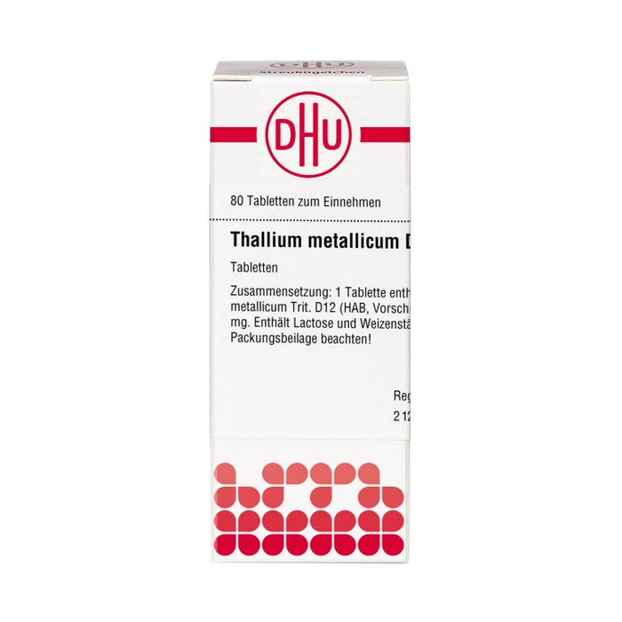 Thallium metallicum D12 DHU Tabletten, 80 St. Tabletten