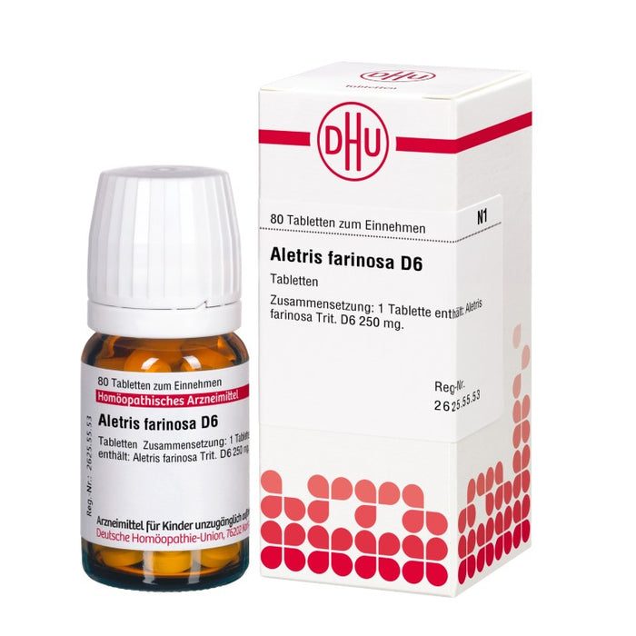 DHU Aletris farinosa D6 Tabletten, 80 pc Tablettes