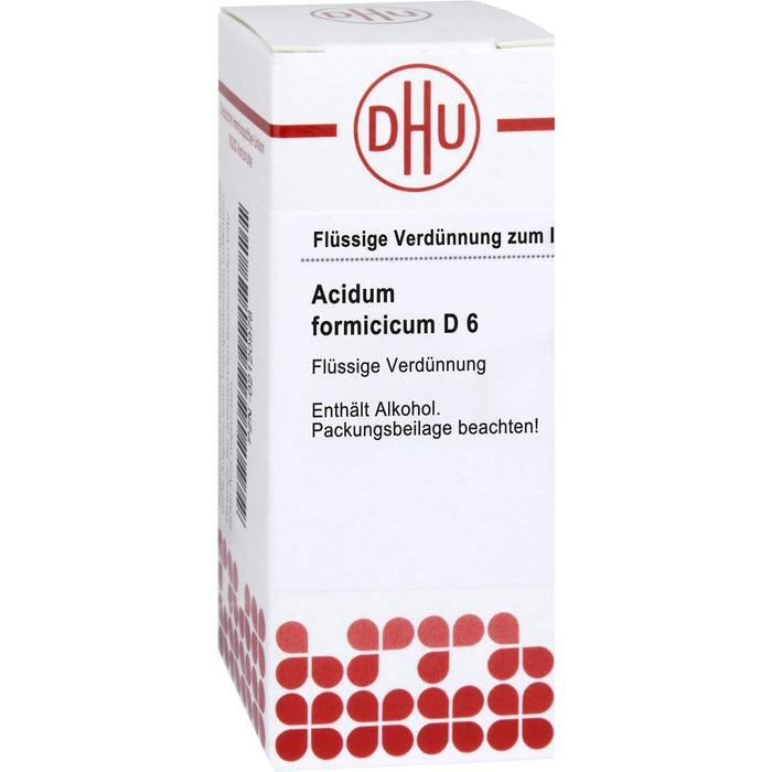 DHU Acidum formicicum D6 Dilution, 20 ml Lösung