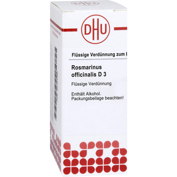 DHU Rosmarinus officinalis D3 Dilution, 20 ml Lösung