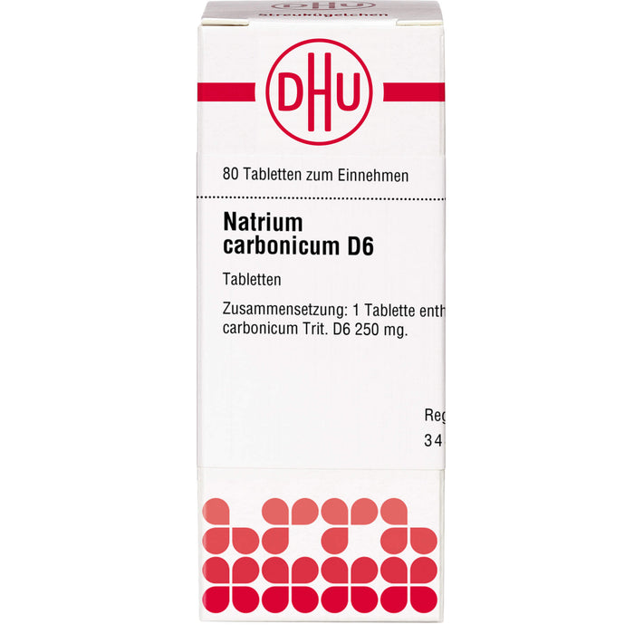 DHU Natrium carbonicum D6 Tabletten, 80 pcs. Tablets