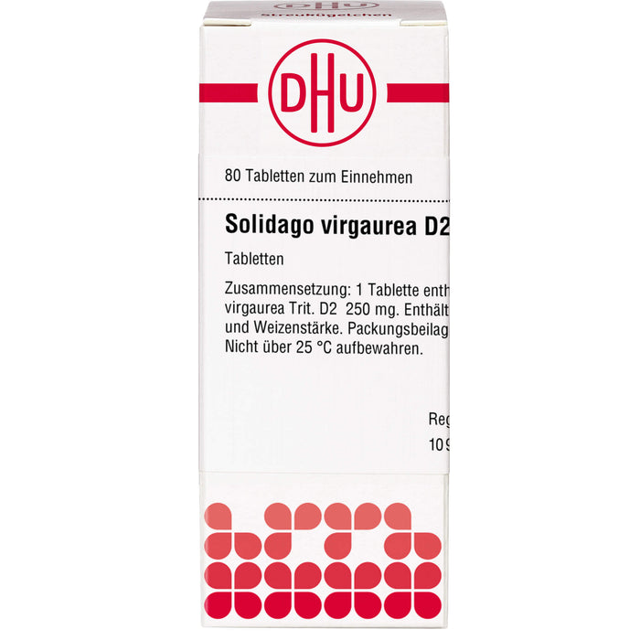 DHU Solidago virgaurea D2 Tabletten, 80 St. Tabletten